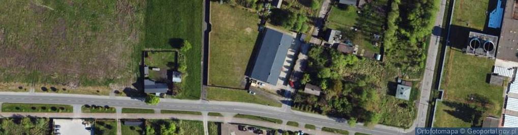Zdjęcie satelitarne Kryształowa ul.