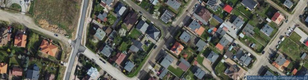 Zdjęcie satelitarne Krawiecka ul.