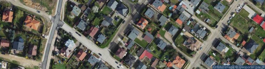Zdjęcie satelitarne Krawiecka ul.