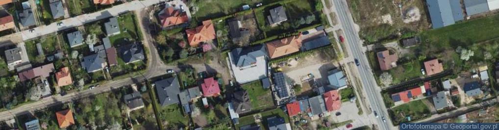 Zdjęcie satelitarne Kręta ul.