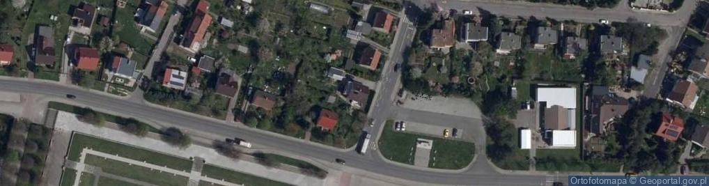 Zdjęcie satelitarne Krańcowa ul.