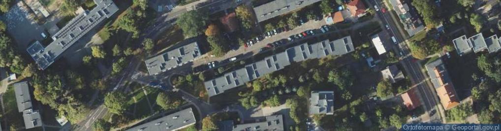 Zdjęcie satelitarne Krasickiego Ignacego, bp. ul.