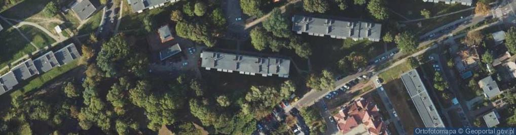 Zdjęcie satelitarne Krasickiego Ignacego, bp. ul.