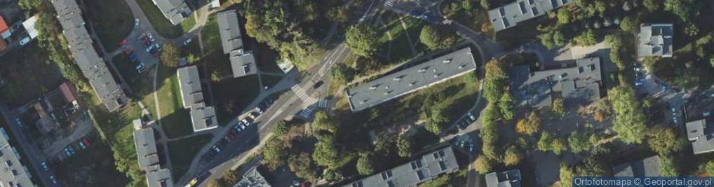 Zdjęcie satelitarne Krasickiego Ignacego, bp. ul.