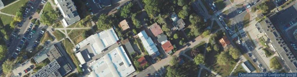 Zdjęcie satelitarne Krzywoń Anieli ul.