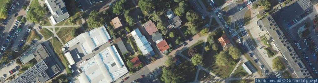 Zdjęcie satelitarne Krzywoń Anieli ul.