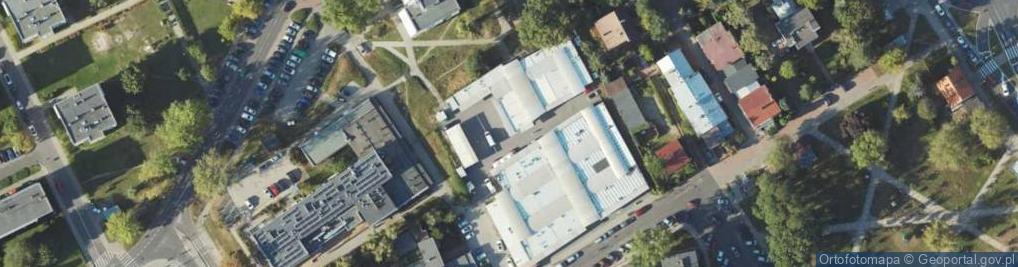 Zdjęcie satelitarne Krzywoń Anieli ul.