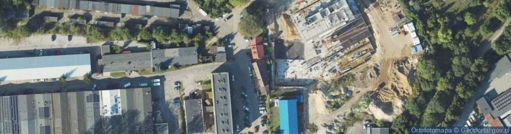 Zdjęcie satelitarne Kręta ul.
