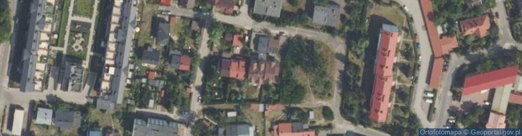 Zdjęcie satelitarne Kręta ul.