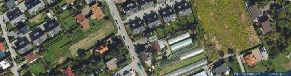 Zdjęcie satelitarne Krakowskie Przedmieście ul.