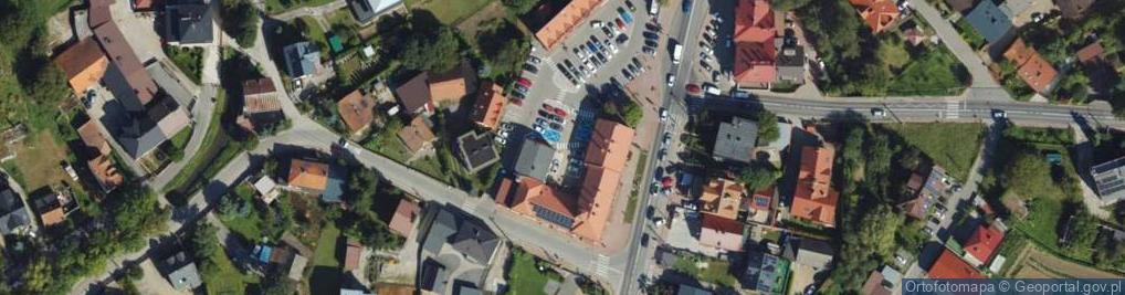 Zdjęcie satelitarne Krakowskie Przedmieście ul.