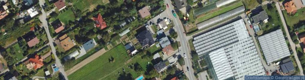 Zdjęcie satelitarne Krakowskie Przedmieście ul.