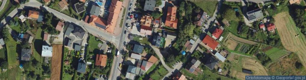 Zdjęcie satelitarne Krakowskie Przedmieście ul.