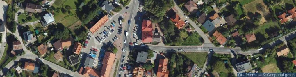 Zdjęcie satelitarne Krakowskie Przedmieście ul.