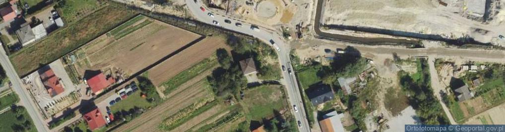 Zdjęcie satelitarne Krakowskie Przedmieście ul.