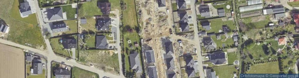 Zdjęcie satelitarne Krokusowa ul.