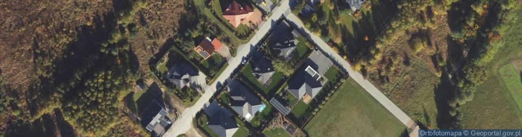 Zdjęcie satelitarne Krokusowa ul.