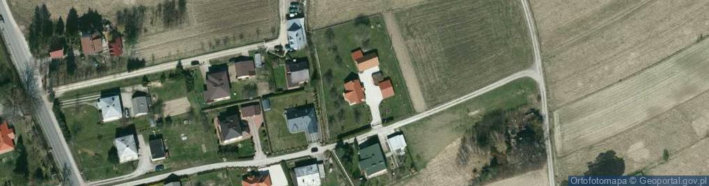 Zdjęcie satelitarne Krzywa ul.
