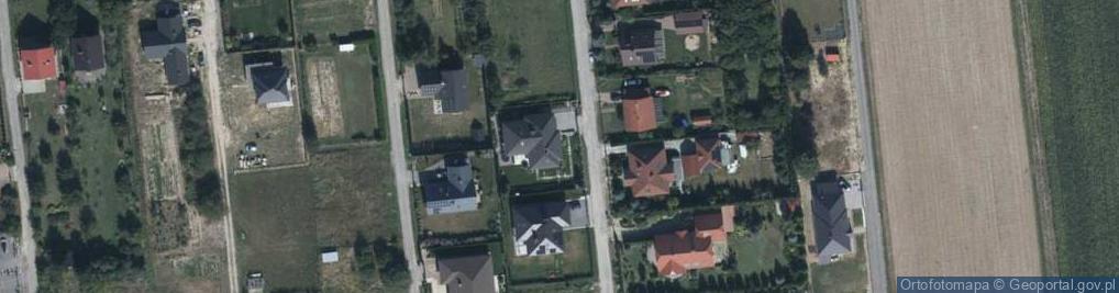 Zdjęcie satelitarne Księżycowa ul.