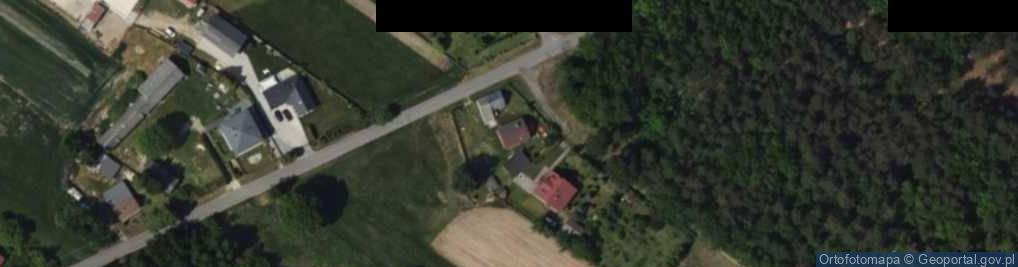 Zdjęcie satelitarne Księżycowa ul.