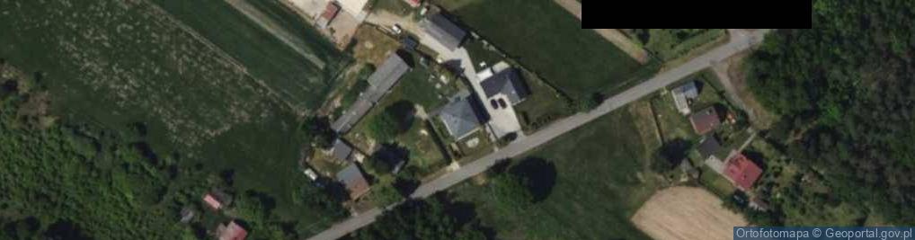 Zdjęcie satelitarne Księżycowa ul.