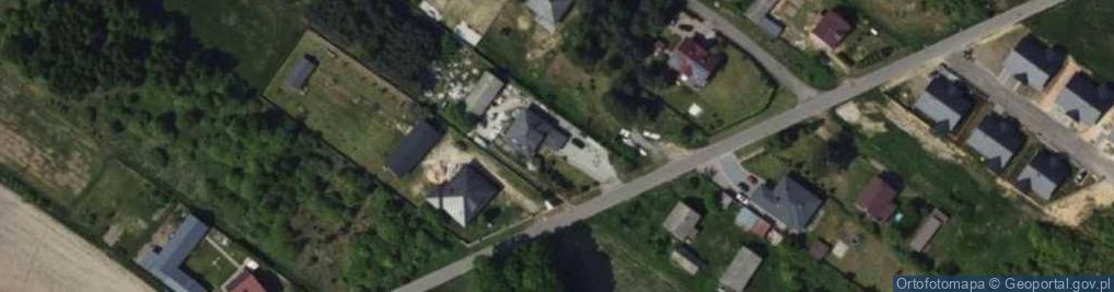 Zdjęcie satelitarne Księżycowa ul.