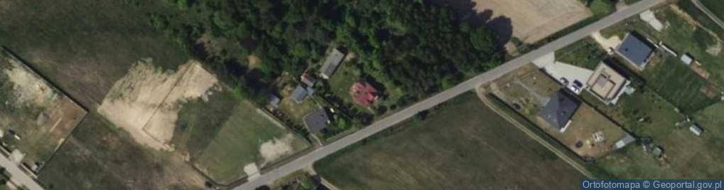 Zdjęcie satelitarne Księżycowa ul.