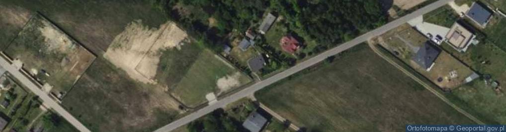 Zdjęcie satelitarne Księżycowa ul.
