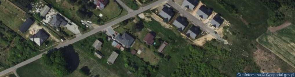 Zdjęcie satelitarne Księżycowa ul.