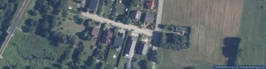 Zdjęcie satelitarne Księżycowa ul.