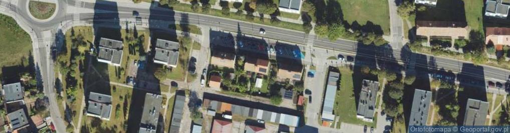 Zdjęcie satelitarne Księcia Józefa Poniatowskiego ul.