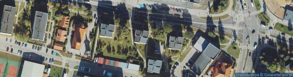 Zdjęcie satelitarne Księcia Józefa Poniatowskiego ul.