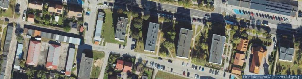 Zdjęcie satelitarne Księcia Józefa Poniatowskiego ul.