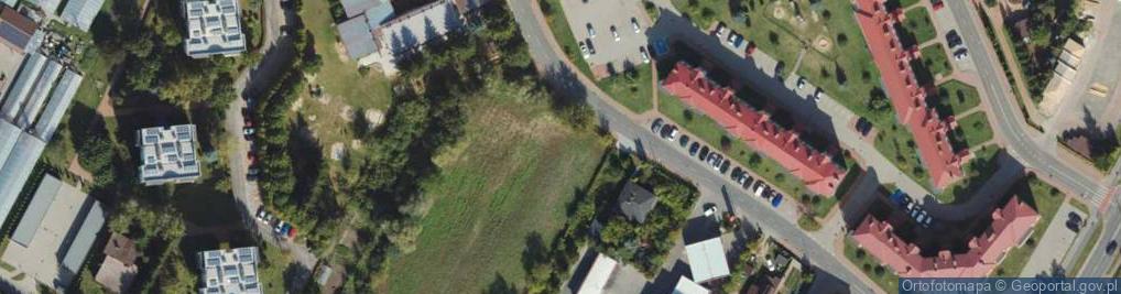 Zdjęcie satelitarne Księcia Witolda ul.
