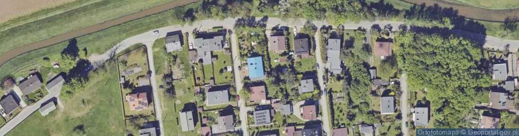 Zdjęcie satelitarne Księżycowa ul.