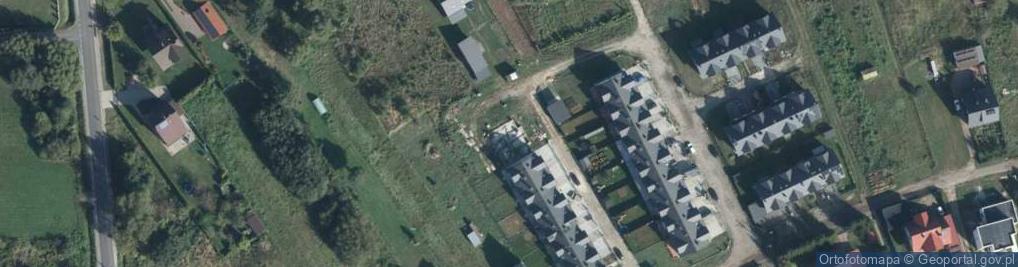 Zdjęcie satelitarne Księżycowa ul.