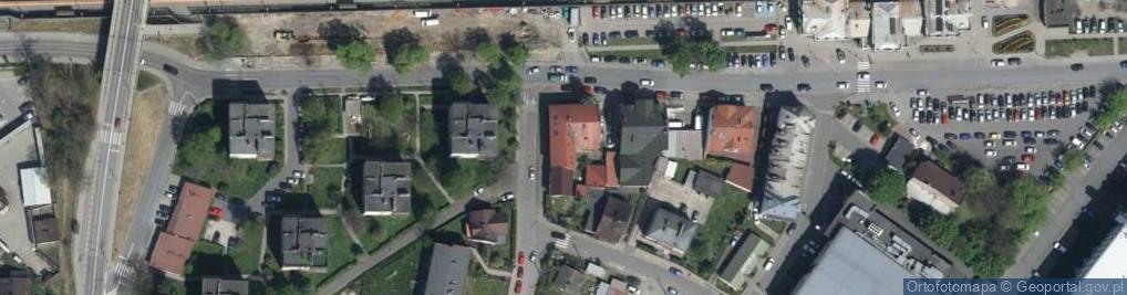 Zdjęcie satelitarne Księcia Józefa Poniatowskiego ul.