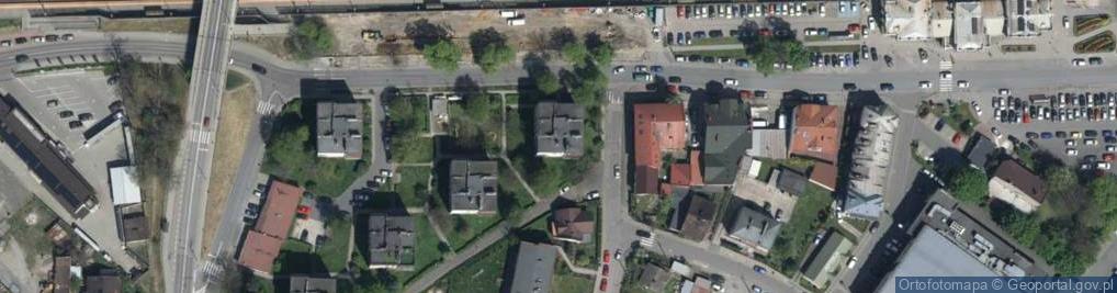 Zdjęcie satelitarne Księcia Józefa Poniatowskiego ul.