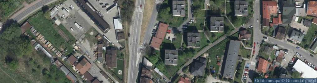 Zdjęcie satelitarne Księcia Józefa Poniatowskiego ul.