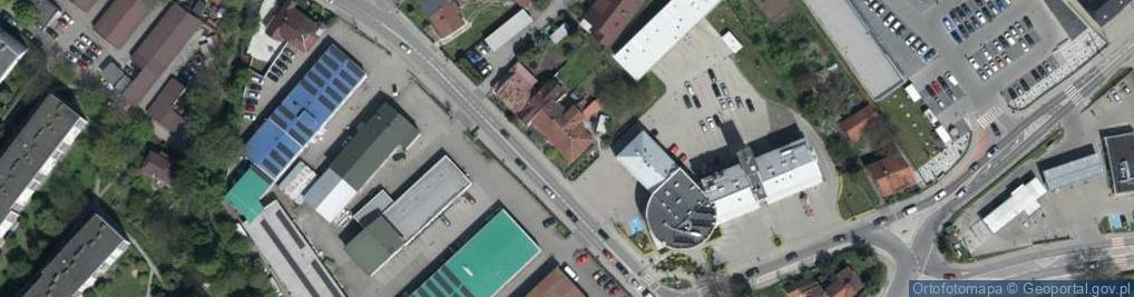 Zdjęcie satelitarne Księcia Józefa Poniatowskiego ul.