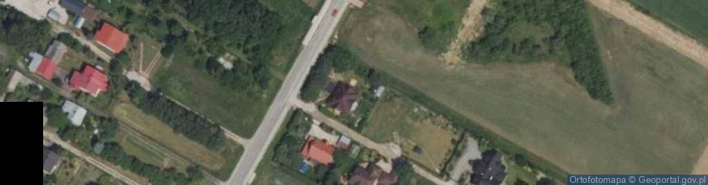 Zdjęcie satelitarne Książęca ul.
