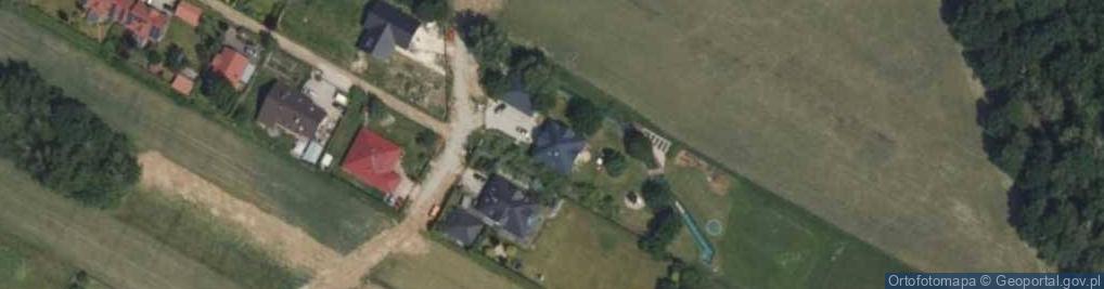 Zdjęcie satelitarne Książęca ul.