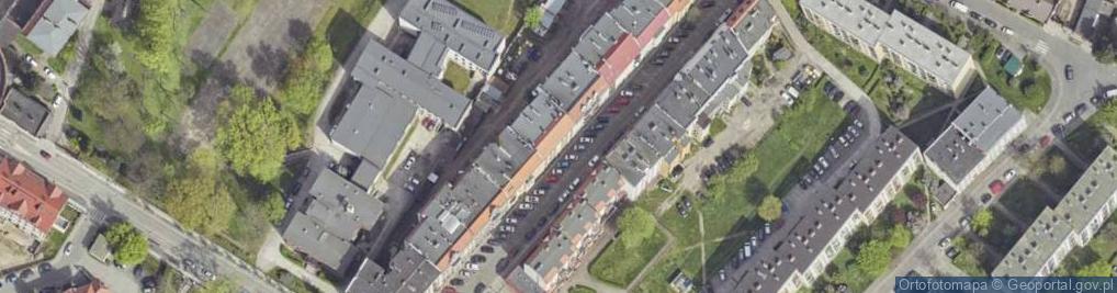 Zdjęcie satelitarne Księcia Jerzego II Piasta ul.