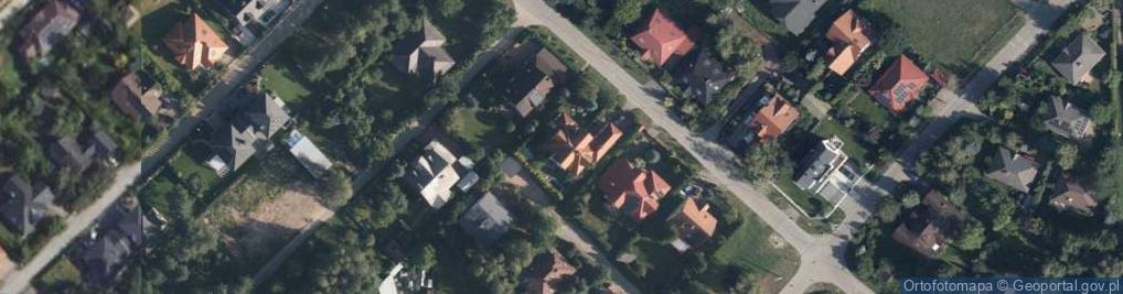 Zdjęcie satelitarne Księżycowa ul.