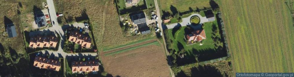 Zdjęcie satelitarne Księżycowa ul.