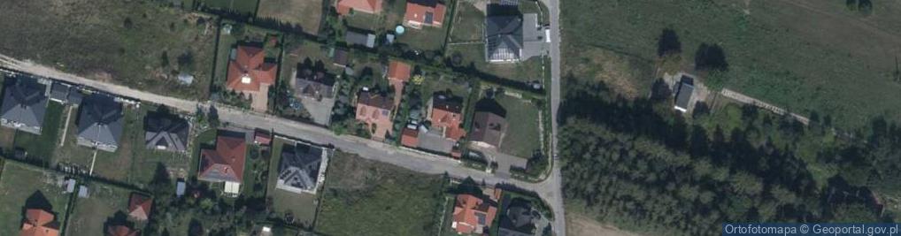 Zdjęcie satelitarne Księżycowa ul.