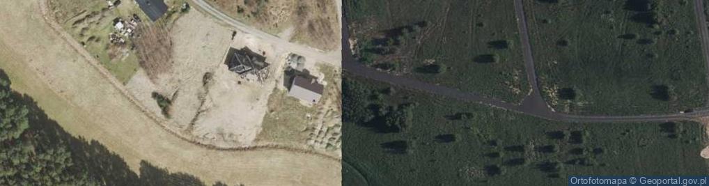 Zdjęcie satelitarne Księżycowa ul.