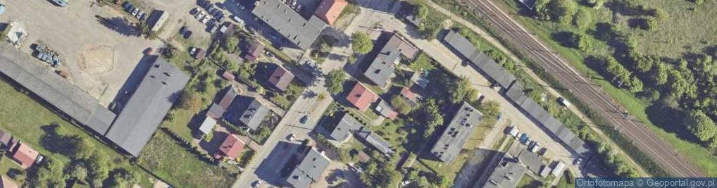 Zdjęcie satelitarne Księżodworska ul.