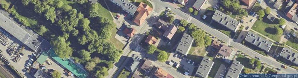 Zdjęcie satelitarne Księżodworska ul.