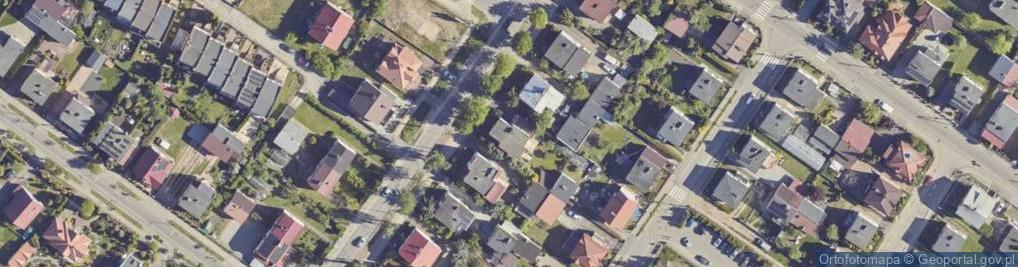 Zdjęcie satelitarne Księżodworska ul.